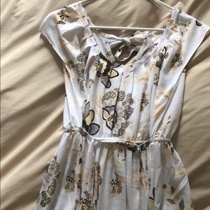 Knee length maternity dress